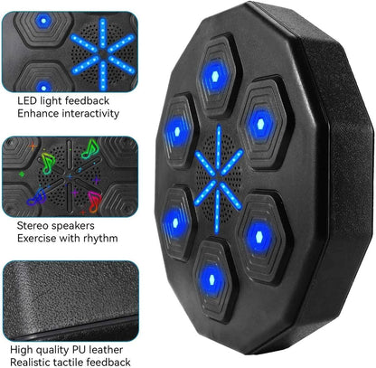 "BoxBeats: Electronic Music Boxing Machine for Training & Fun"